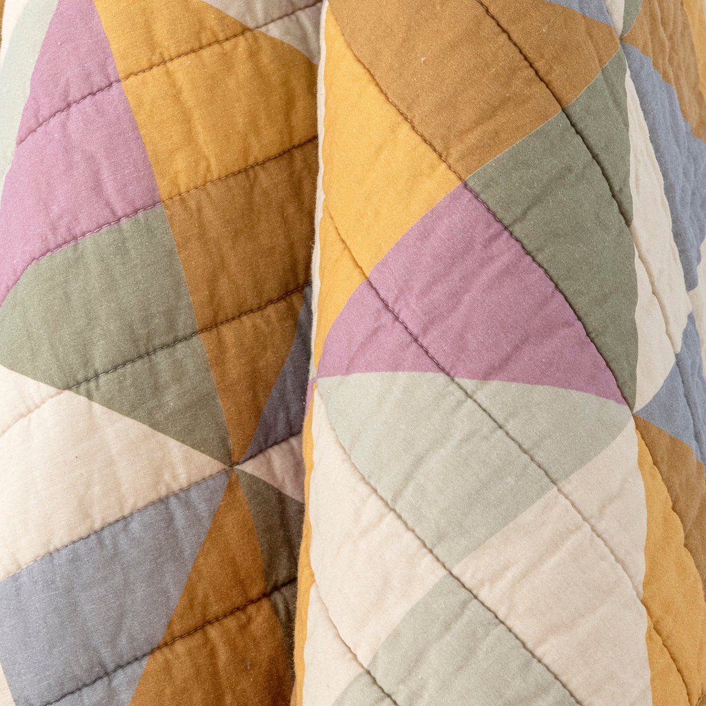 Crewe - Courtepointe - Multicolore - Coton Oeko-Tex®