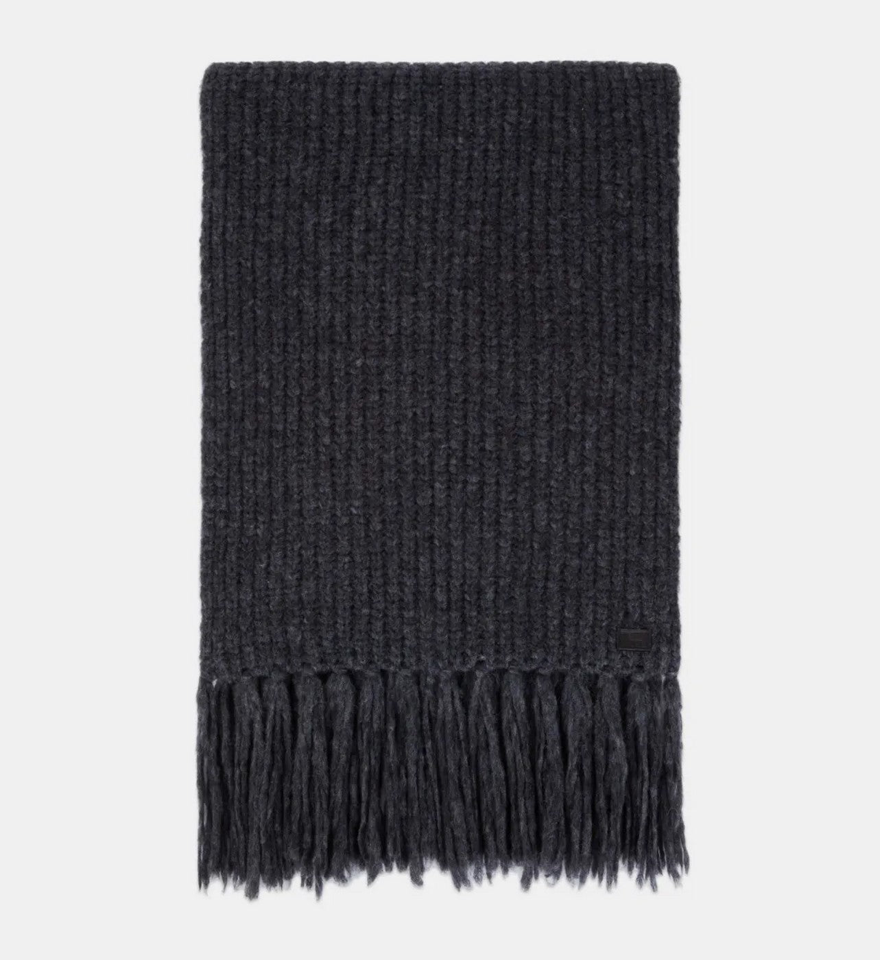 The Kooples - Bufanda de Lana y Alpaca - Antracita - Mujer