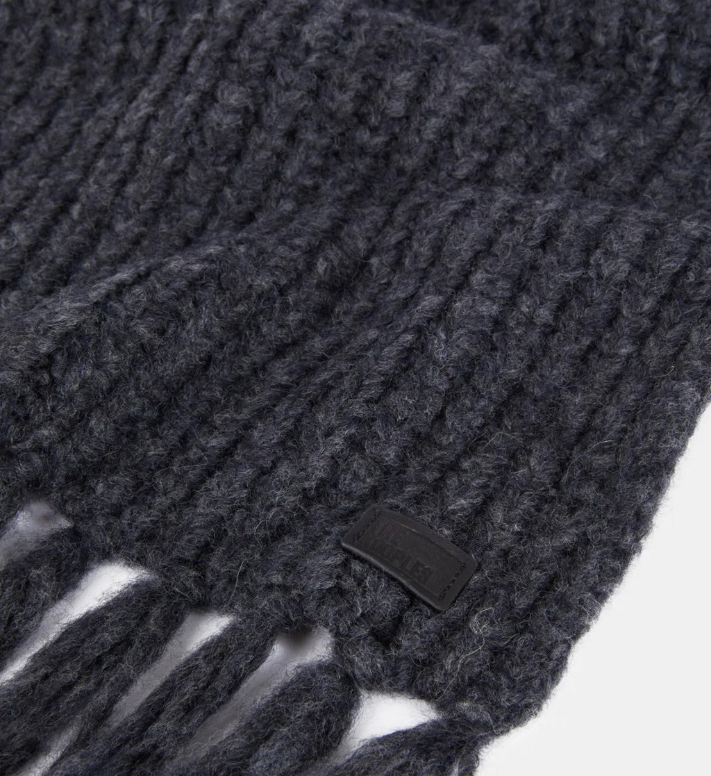 The Kooples - Bufanda de Lana y Alpaca - Antracita - Mujer