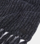 Echarpe En Laine Et Alpaga - Anthracite - Femme