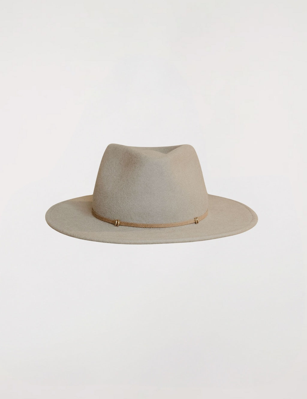 Agatha Felt Hat - Light Beige