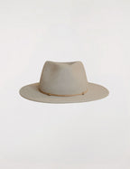 Agatha Felt Hat - Light Beige