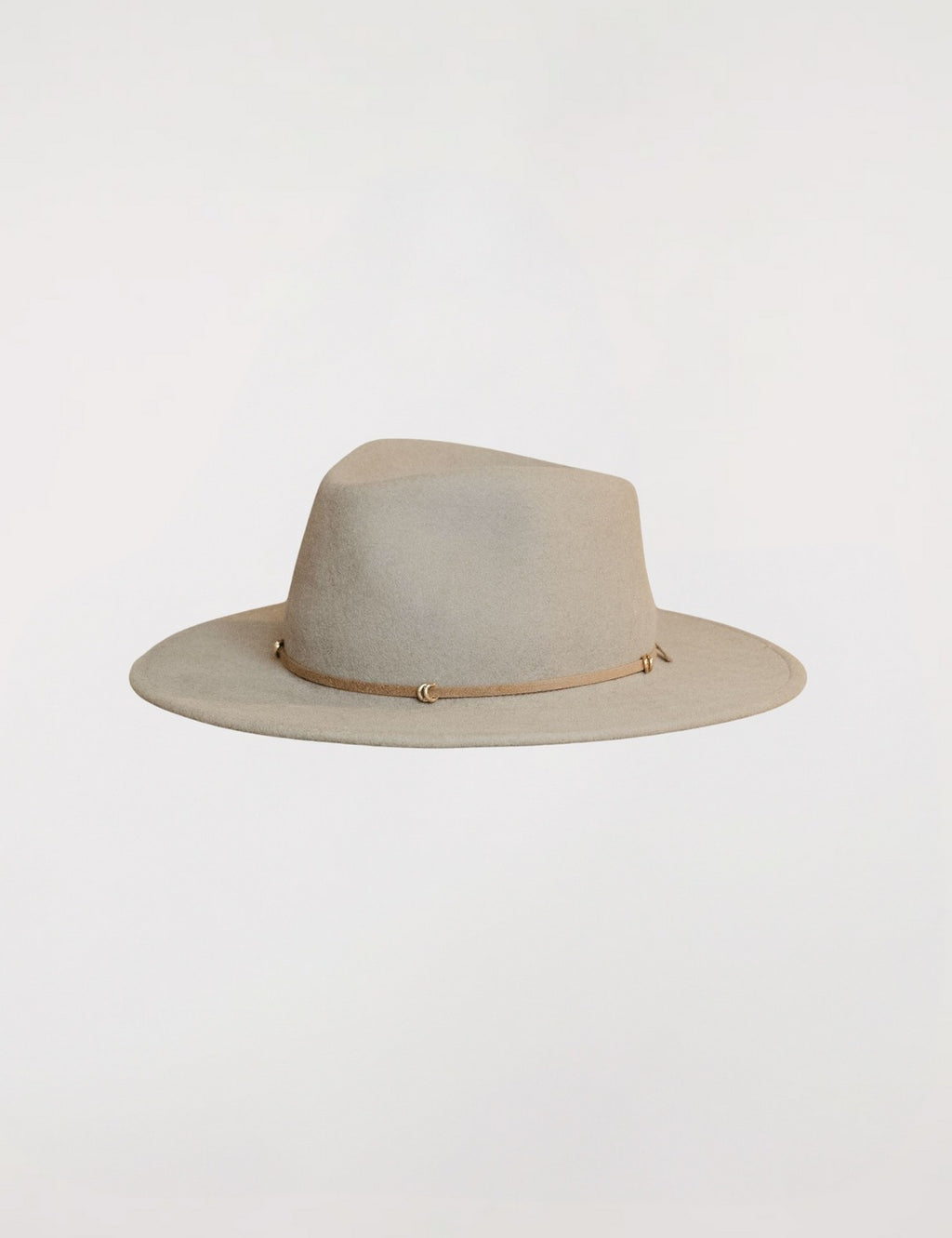 Agatha Felt Hat - Light Beige