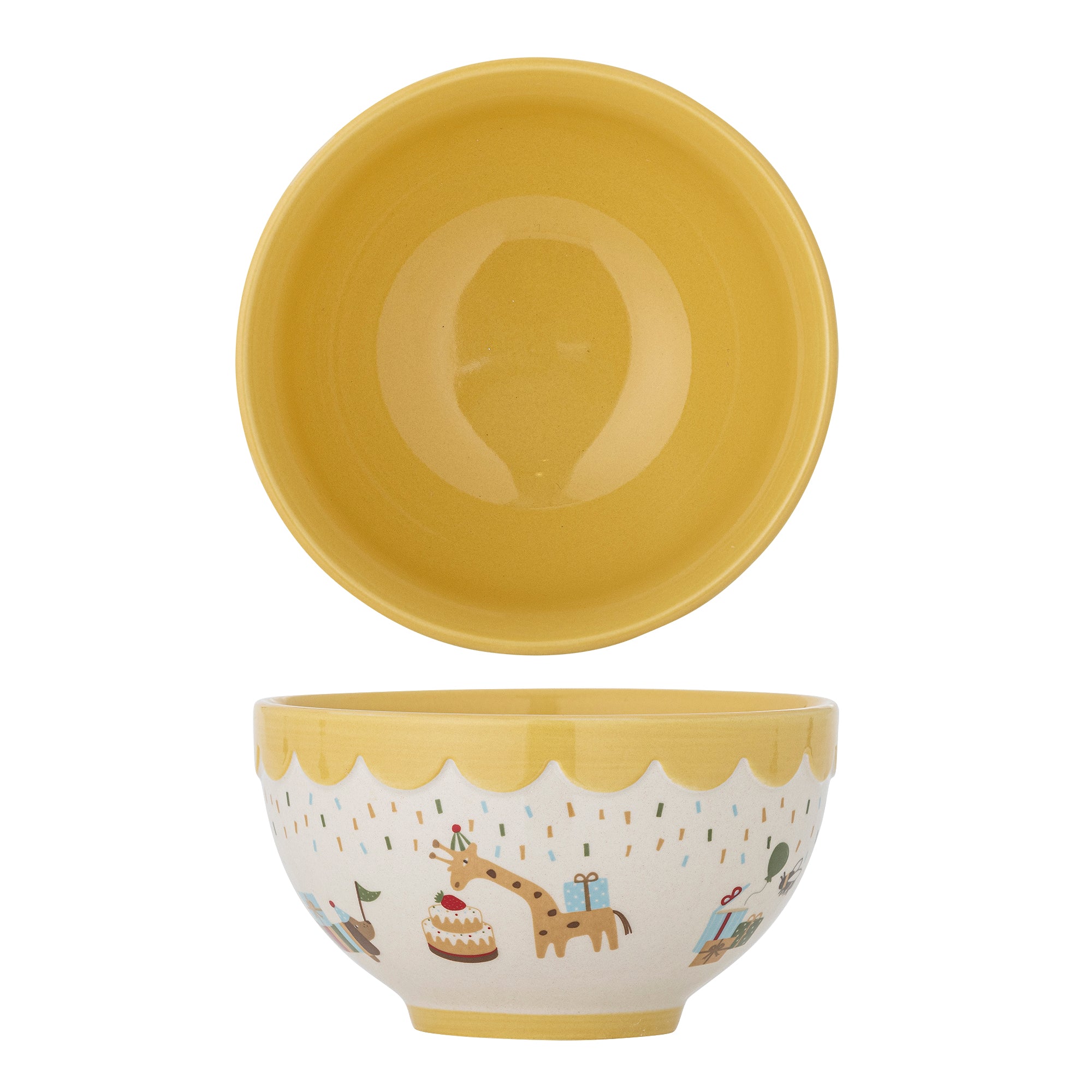 Celebrate - Bowl - Yellow - Stoneware