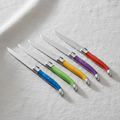 Lag Heritage Coffret De 6 Couteaux À Steack Abs Couleurs