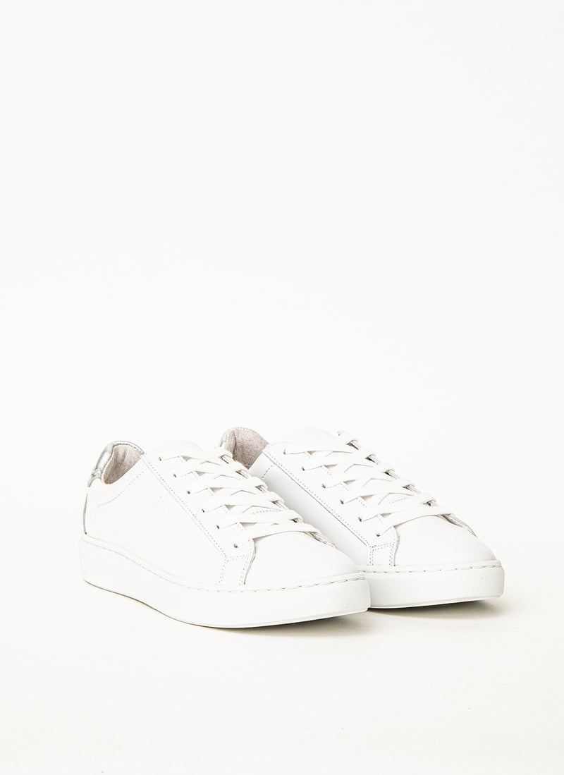 Aigle - Baskets Brodgen - White Silver - Femme