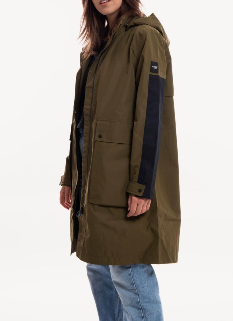 Aigle - Veste Parka Fardel - Kaki Aigle - Femme