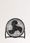 Air Floor Retro - Ventilador de Piso Industrial - 16" - Negro