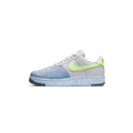 Nike - Zapatillas Air Force 1 Low Crater Pure Platinum Barely Volt - Verde
