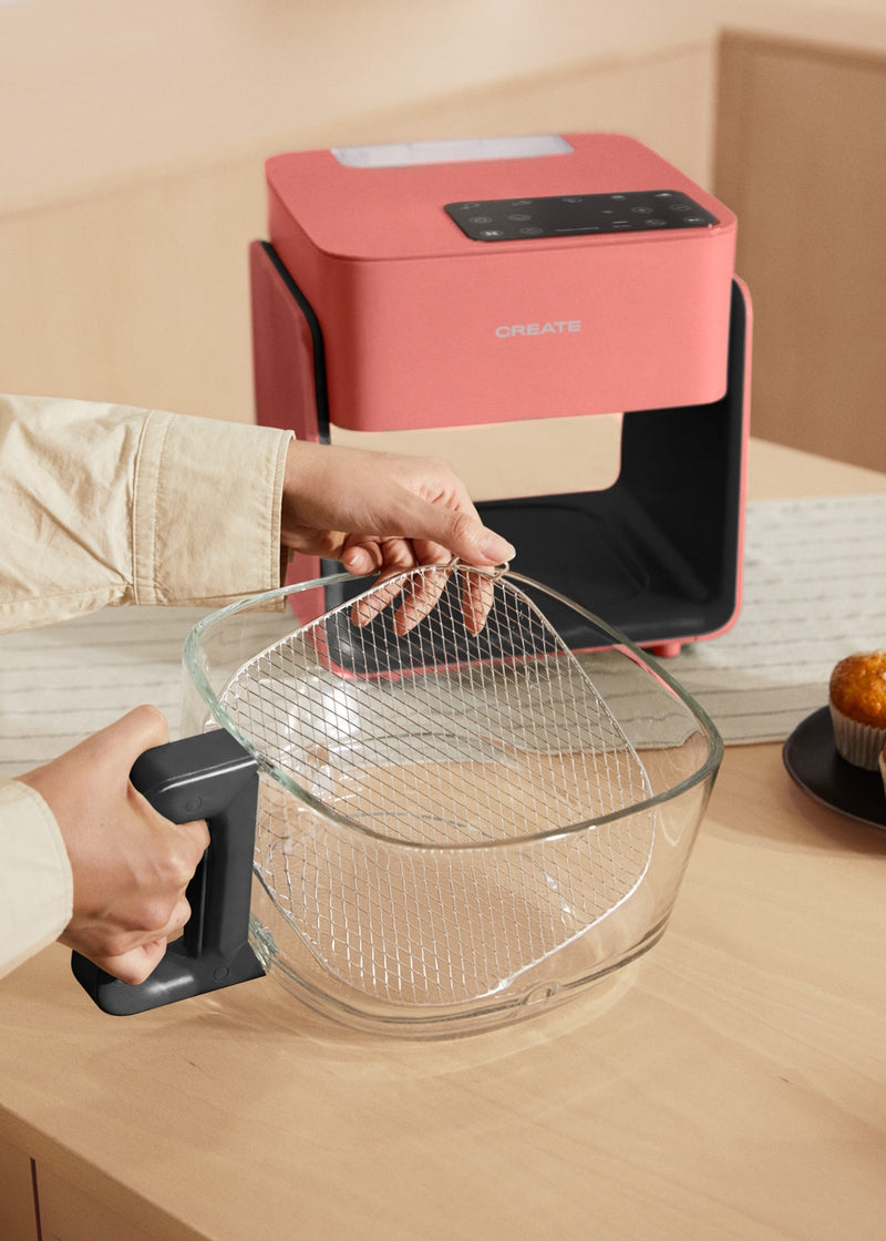 Air Fryer Mist - Friteuse Sans Huile 4,2 L Avec Vaporisateur D'Eau - Terracotta