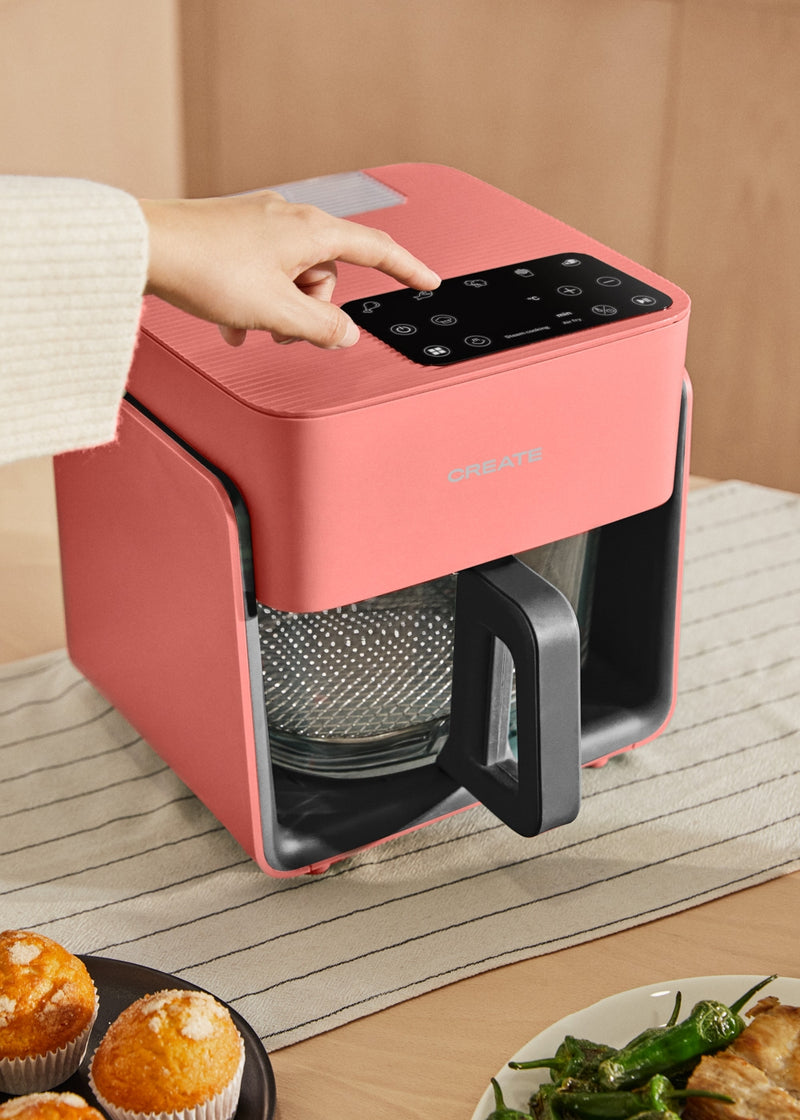 Air Fryer Mist - Friteuse Sans Huile 4,2 L Avec Vaporisateur D'Eau - Terracotta