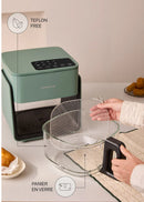 Air Fryer Studio Crystal - Freidora sin aceite 4,2 L - Verde salvia