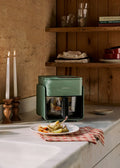 Air Fryer Studio Crystal - 4.2L Oil-Free Fryer - Sage Green