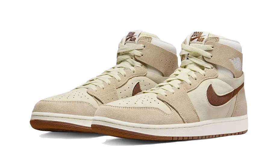 Air Jordan 1 High Zoom Air Cmft 2 Legend Coffee - Beige