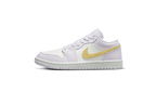 Air Jordan 1 Low Barely Grape - Blanc