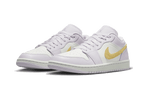 Air Jordan 1 Low Barely Grape - Blanc