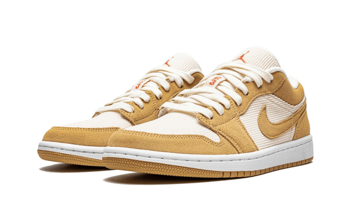 Air Jordan 1 Low Corduroy - Marron