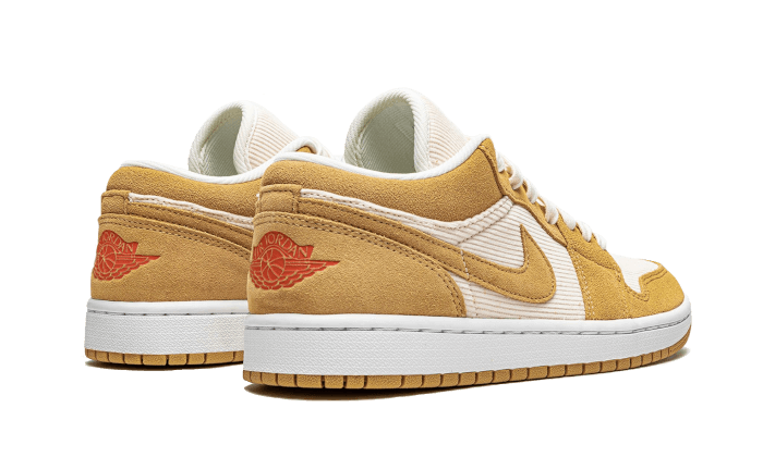 Air Jordan 1 Low Corduroy - Marron