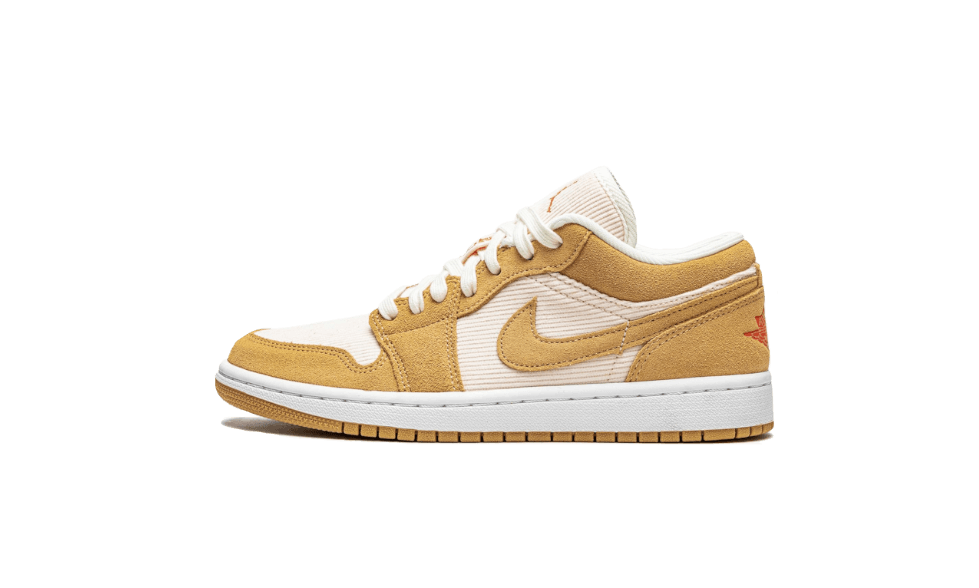 Air Jordan 1 Low Corduroy - Marron