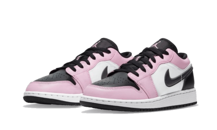 Air Jordan 1 Low White Light Arctic Pink - Rose