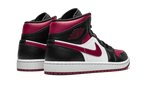 Air Jordan 1 Mid Bred Toe - Noir