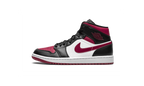 Air Jordan 1 Mid Bred Toe - Noir