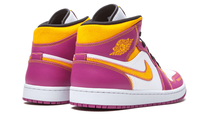 Air Jordan 1 Mid Dia De Los Muertos - Blanc