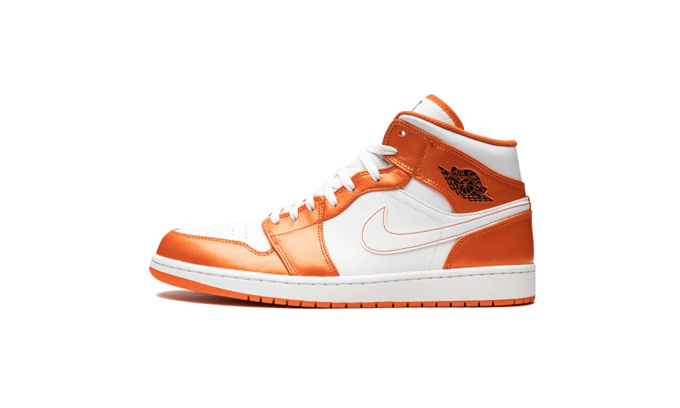 Air Jordan 1 Mid Metallic Orange - Orange