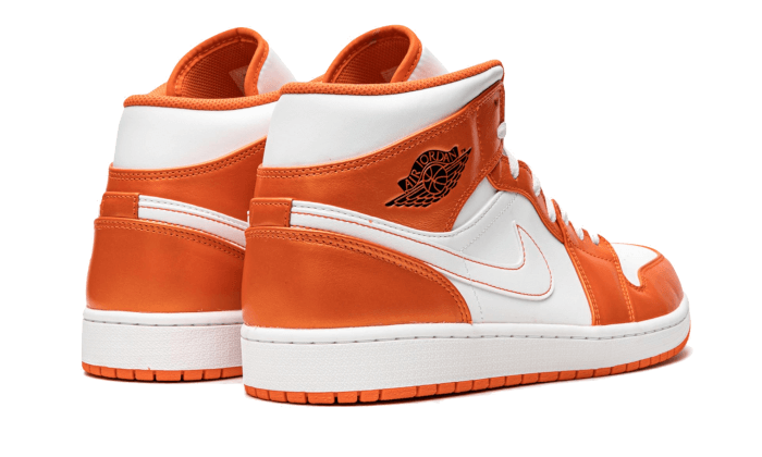 Air Jordan 1 Mid Metallic Orange - Orange