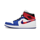 Air Jordan - Sneakers Air Jordan 1 Mid Multicolor Swoosh - Multicolore