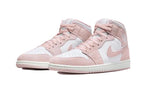Air Jordan - Air Jordan 1 Mid Pink Suede - Black