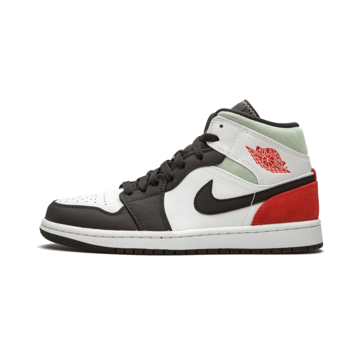 Air Jordan - Air Jordan 1 Mid Se Union Zapatillas con punta negra - Negro