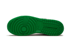 Air Jordan 1 Mid Se White Laser Orange Lucky Green - Orange