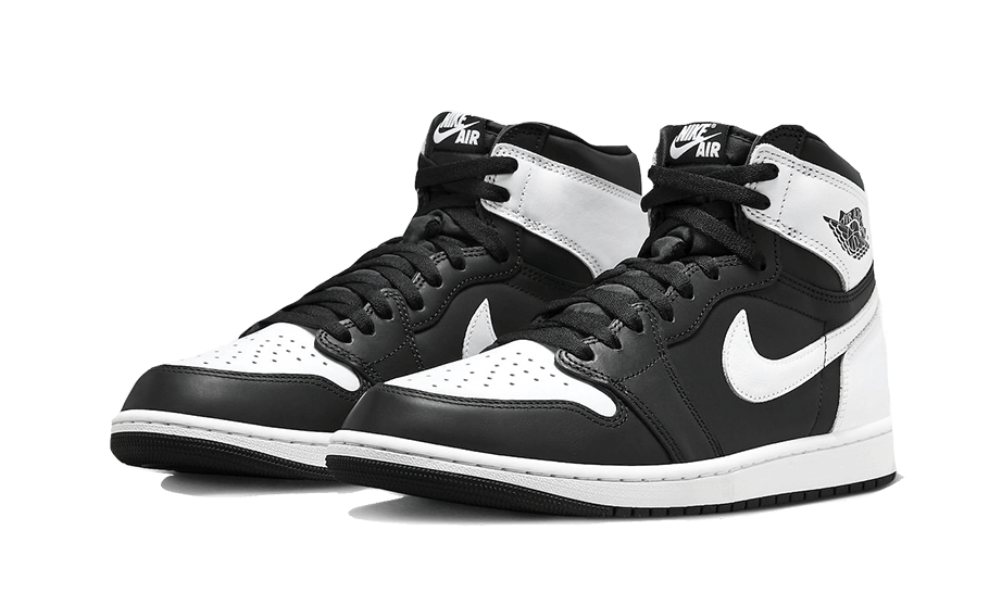 Air Jordan 1 Retro High Og Black White - Noir