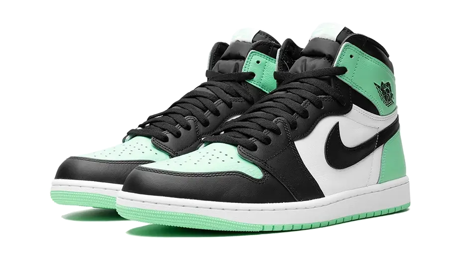 Air Jordan 1 Retro High Og Green Glow - Vert