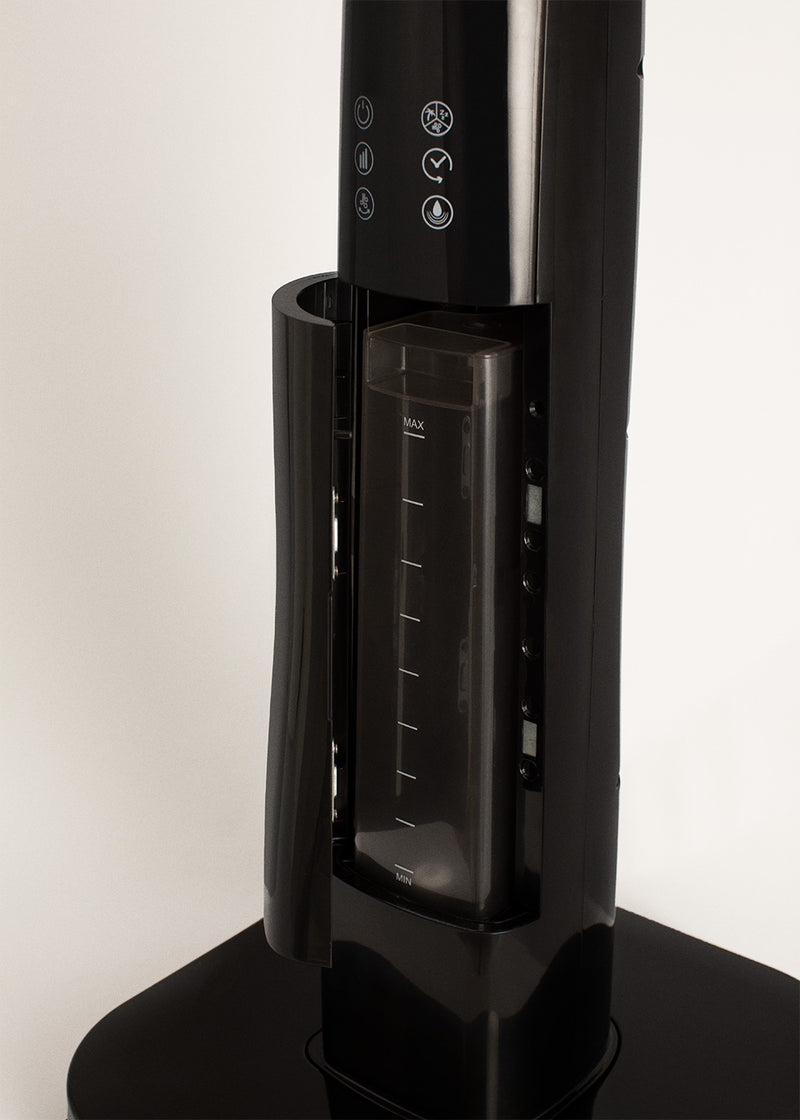 Air Mist Pro - Ventilador de niebla oscilante con control remoto - Negro