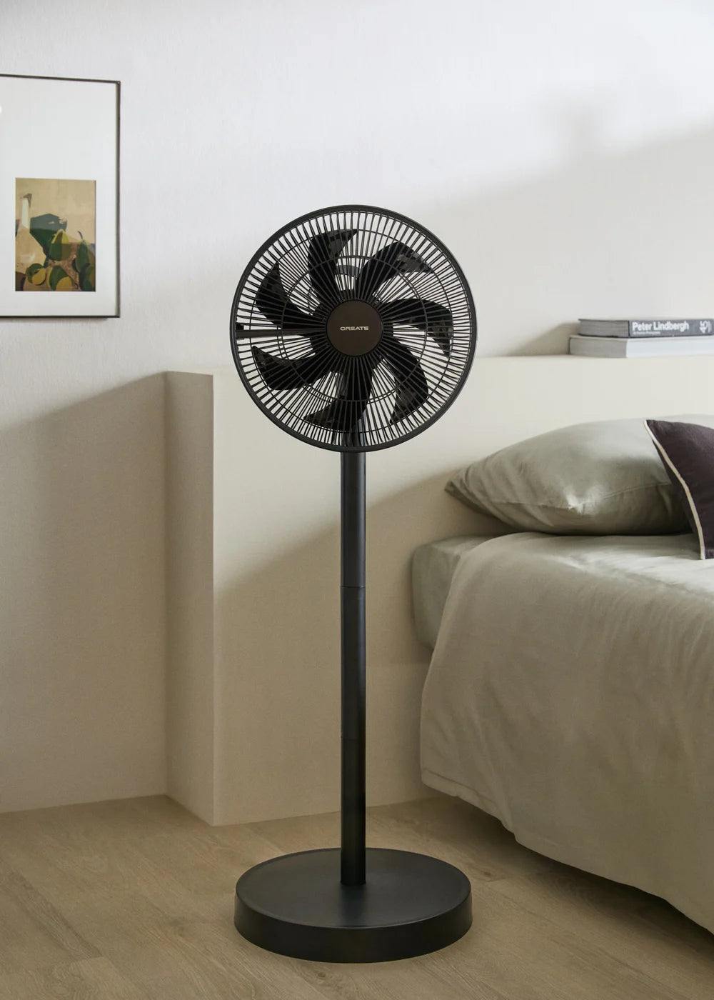 Air Stand Pliable - Ventilateur Sur Pied Pliable 50W - Noir