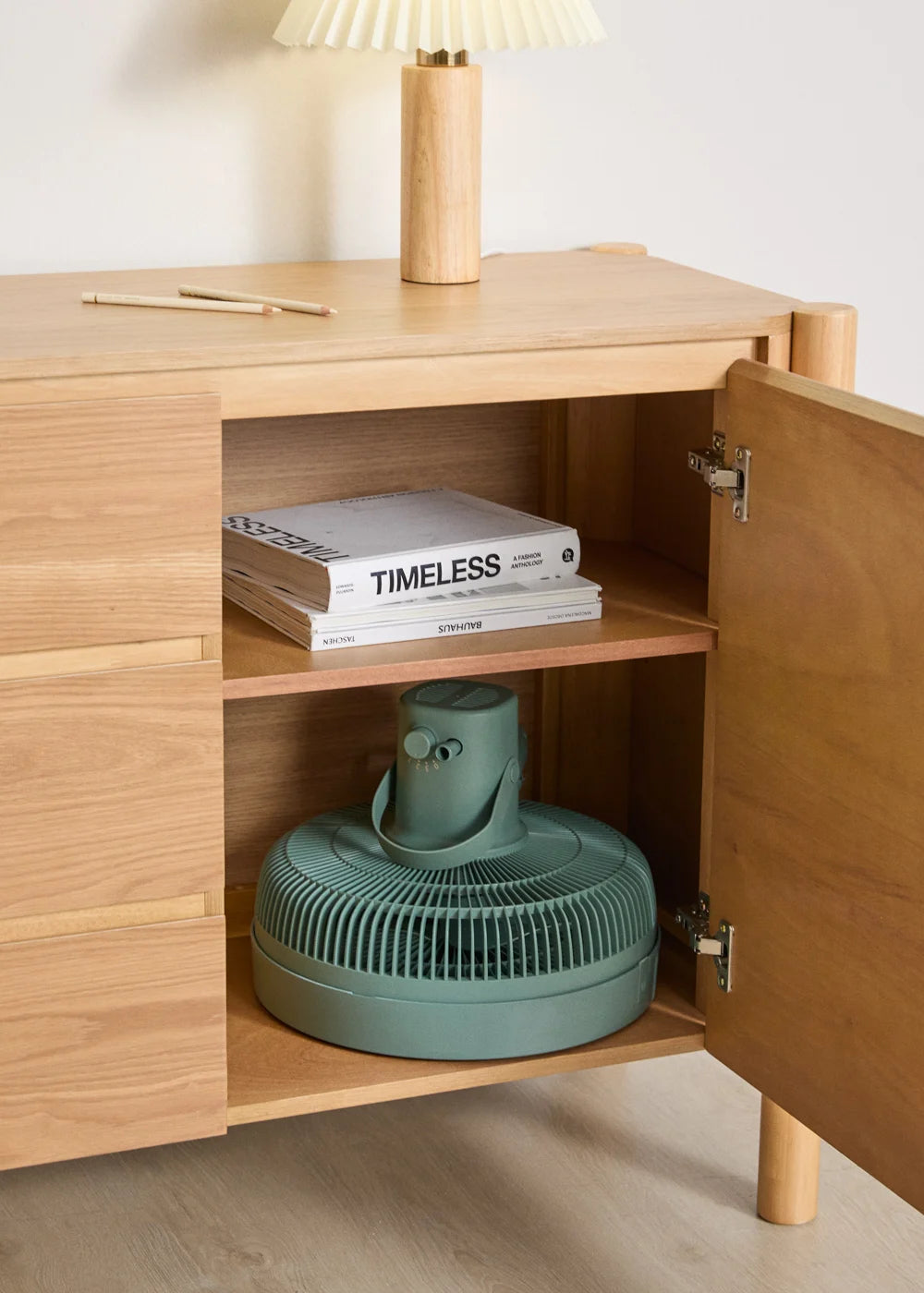 Air Stand Pliable - Ventilateur Sur Pied Pliable 50W - Sauge