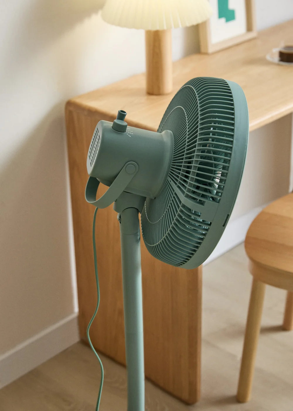 Air Stand Pliable - Ventilateur Sur Pied Pliable 50W - Sauge