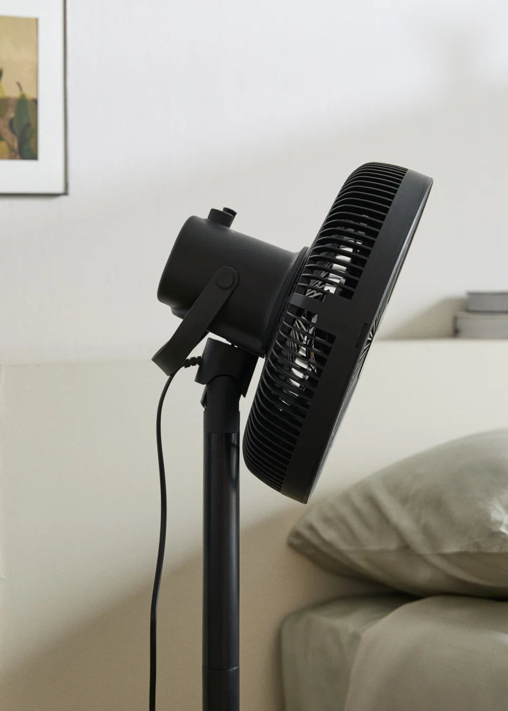 Air Stand Pliable - Ventilateur Sur Pied Pliable 50W - Noir