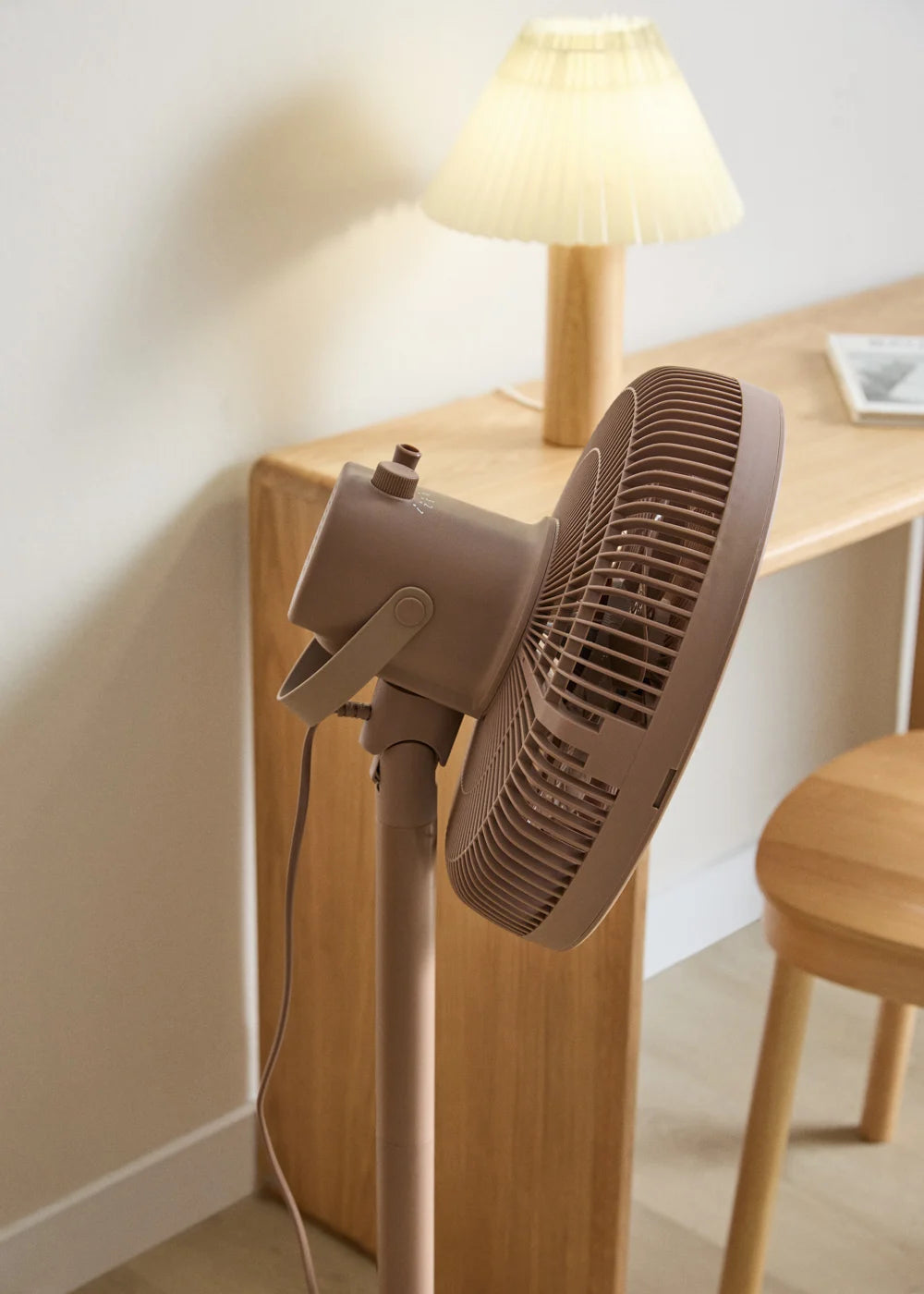 Air Stand Pliable - Ventilateur sur pied pliable 50W - Moka
