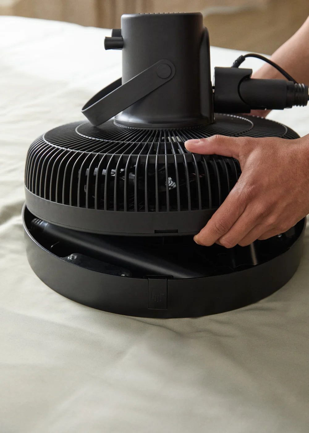 Air Stand Pliable - Ventilateur Sur Pied Pliable 50W - Noir