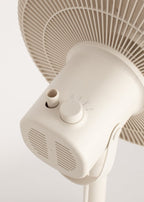 Air Stand Pliable - Ventilateur Sur Pied Pliable 50W - Blanc Cassé