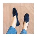 Loafer Ann Tuil Air - Velours Marine