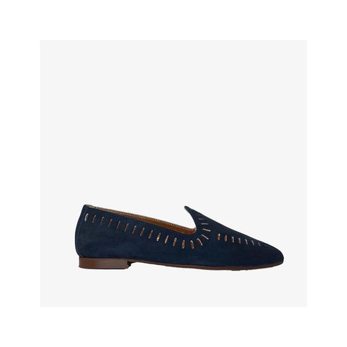 Loafer Ann Tuil Air - Velours Marine