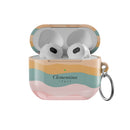 Coque Vague Arc-En-Ciel Pour Apple Airpods 4