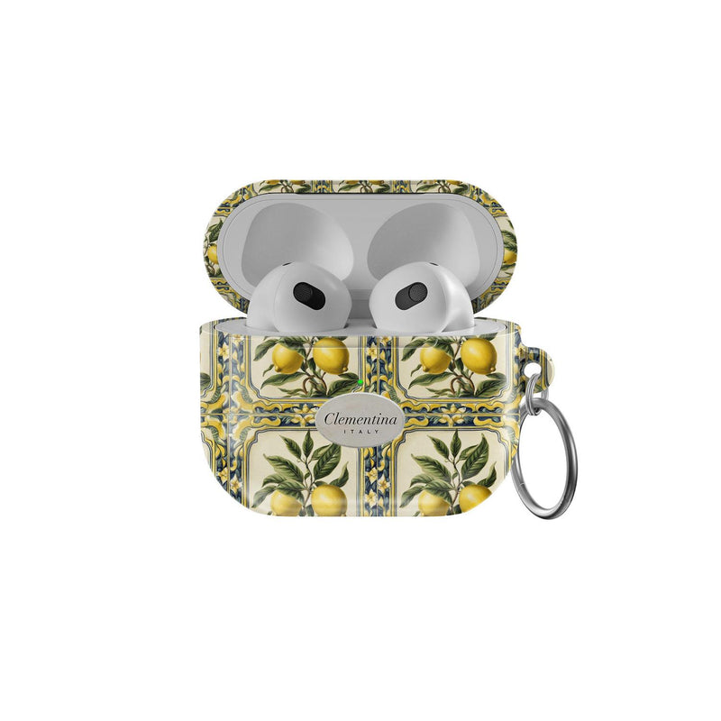 Coque Apple Airpods 3 Motif Carreaux De Citron