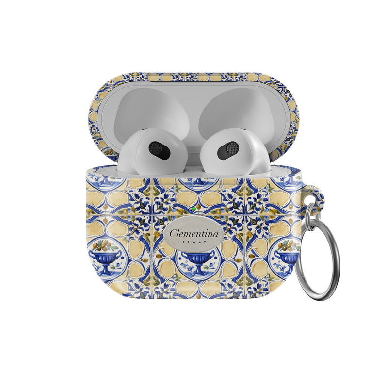 Coque Mattonella Olive Pour Apple Airpods 4