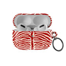 Coque Apple Airpods Pro 2 Burgundy Zebra