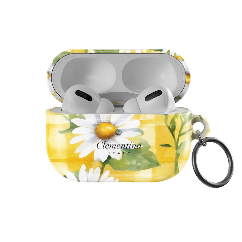 Coque Gingham And Daisy Pour Apple Airpods Pro 2